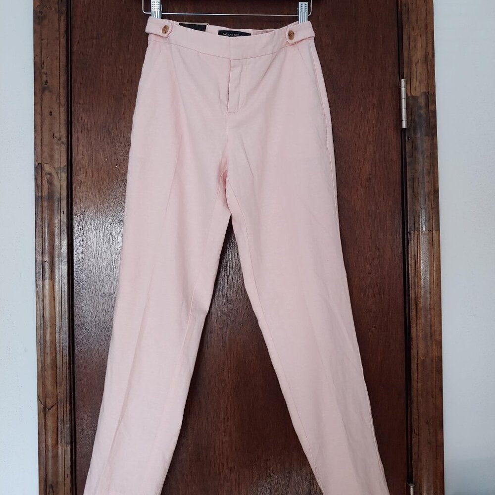 NWT Banana Republic Factory Linen Avery Pants